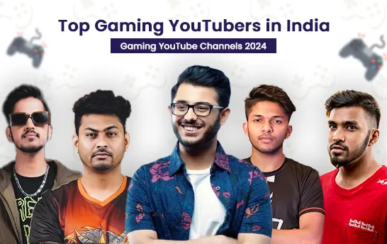 Top Gaming YouTubers in India- Gaming YouTube Channels 2024